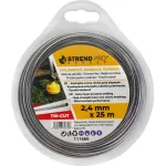 Fir trimmer triunghiular TriCut 2,4 mm x 25 m pentru motocoasa