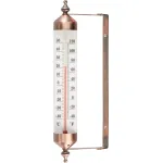 Termometru exterior metalic Strend Pro pentru fereastră, model Arabic