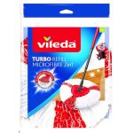 Rezervă mop Vileda Turbo 2in1 din microfibră pentru curățare eficientă