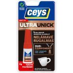 Adeziv instant lichid Ceys Ultraunick 6 g, flexibil si rezistent