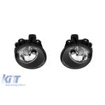 Kit de proiectoare tip M technik potrivit pentru BMW Seria 3 E92, E93 2007-2009, Seria 5 F10, F11 2010-2013 crom, stânga + dreapta Performance AutoTuning