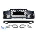 Pachet RS6 potrivit pentru Audi A6 C7 sedan, break 2011-2015 pentru modelul cu bara de protecție spate standard Performance AutoTuning