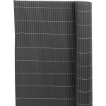 Gard decorativ PVC Ence DF13 antracit, 100x300 cm, 1300 g/mp, UV
