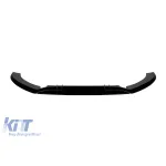 Spoiler tip RS6 potrivit pentru bara frontală RS pe Audi A6 sedan, break 2010-2016, lac negru Performance AutoTuning