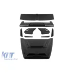 Kit din fibră de carbon tip BRBS potrivit pentru Mercedes G-Class W464 2018-2024, W465 după 2024 Performance AutoTuning
