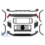 Pachetul de design Carbon B potrivit pentru Mercedes G-Class W464 după 2018 pentru modelele echipate cu bare BRABUS Performance AutoTuning