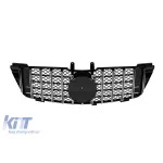 Grilă tip GT crom/neagră potrivită pentru Mercedes ML W164 2006-2008 Performance AutoTuning