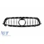 Grilă cromată tip GT potrivită pentru Mercedes E-Class W213 sedan, S213 break, C238 coupe, A238 cabrio 2020-2023 Performance AutoTuning
