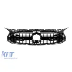 Grilă tip GT cu lac negru, potrivită pentru Mercedes A Design GT 2 uși C190 2017-2023 Performance AutoTuning