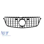 Grilă tip GT cu lac negru, potrivită pentru Mercedes GL X166 2012-2015 Performance AutoTuning