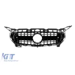 Grilaj tip GT vopsit în negru, potrivit pentru Mercedes A Design GT 2 uși C190 2014-2016 Performance AutoTuning