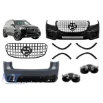 Pachet de tuning A Design Line potrivit pentru Mercedes GLS X167 2020-2023, după 2024, cu elemente negre Performance AutoTuning