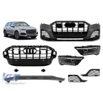 Conversie S-type Tuning potrivită pentru Audi Q7 2016-2019 la Q7 2020-2023 față Performance AutoTuning