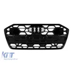 Grilaj S-tip mat negru potrivit pentru Audi A6 2019-2024 Performance AutoTuning