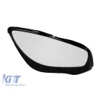 Lentilă far dreapta potrivită pentru Mercedes A Design GT C190 2014-2018 cu detalii negre Performance AutoTuning