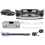 Pachet de tuning potrivit pentru Audi A8 D5 2017–2022 – Conversie la D5PA Horch (după 2023) cu elemente cromate – Nu este necesară înlocuirea farurilor sau a stopurilor Performance AutoTuning