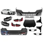 Pachet de tuning stil 740 potrivit pentru BMW Seria 7 G11, G12 2016-2018, conversie la G11, G12 LCI 2019-2022 Performance AutoTuning