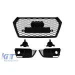 Set grilă RS potrivit pentru bara frontală Audi Q5 2018–2020 versiunea ACC Performance AutoTuning
