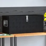 Ladă de aluminiu, negru, 80 x 30 x 35 cm  GartenMobel Dekor