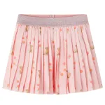 Fusta plisata copii portocaliu deschis 128 GartenMobel Dekor