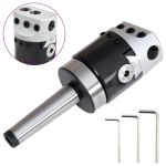 Cap de alezare 50 mm coadă de alezare MT2 pentru frezare strung GartenMobel Dekor