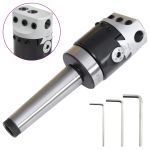 Cap de alezare 50 mm coadă de alezare MT3 pentru frezare strung GartenMobel Dekor