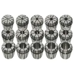 Coliere ER25, 15 buc., set de instrumente de strunjire GartenMobel Dekor