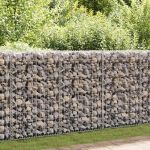 Perete gabion cu capace, 200 x 60 x 100 cm, oțel galvanizat GartenMobel Dekor