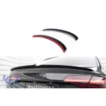 Spoiler Maxton Design potrivit pentru Audi A8 D4 portbagaj 2009-2017, lac negru Performance AutoTuning