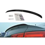 Spoiler Maxton Design tip S-Line potrivit pentru Audi A4 B9 sedan 2015-2019, lac negru Performance AutoTuning
