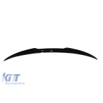 Spoiler Maxton Design tip S-Line potrivit pentru Audi A5 F5 Sportback după 2016, lac negru Performance AutoTuning