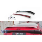 Spoiler tip S-Line Maxton Design potrivit pentru portbagajul Audi A7 C8 după 2017, lac negru Performance AutoTuning