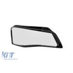 Sticlă stângă pentru farul Audi A8 D4 2011-2014 Performance AutoTuning