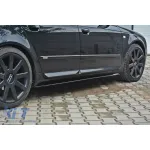 Adăugiri Maxton Design potrivite pentru Audi A4 B6, S4, S-Line 2003-2005, A4 B7, S4, S-Line 2004-2007, lac negru Performance AutoTuning