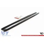Adăugiri Maxton Design versiunea 2 tip RS6 pentru Audi A6 C7 2013-2017, negru mat Performance AutoTuning