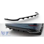 Spoiler Maxton Design potrivit pentru bara spate a Audi Q8 2018-2023, lac negru Performance AutoTuning
