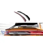 Spoiler potrivit pentru Maxton Design versiunea 2 tip S-Line pe Audi Q8 S-line după 2018, SQ8 după 2019, lac negru Performance AutoTuning