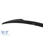 Spoiler tip S4 Maxton Design potrivit pentru Audi A4 B8 sedan 2012-2015, lac negru Performance AutoTuning