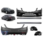 Pachet de tuning tip B design potrivit pentru Mercedes S-Class W222 2017-2020, cu praguri pentru bază lungă Performance AutoTuning