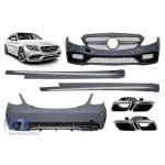 Un pachet de design tip C63 potrivit pentru Mercedes C-Class W205 sedan 2015-2018 Performance AutoTuning