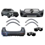 Un pachet de design tip GLE53 potrivit pentru Mercedes GLE SUV W167 2020-2023, după 2023 Performance AutoTuning