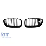 Baterii cu nervuri duble vopsite în negru, potrivite pentru BMW Seria 5 F10 sedan, F11 break 2013-2017 pentru modelul cu Night Vision Performance AutoTuning