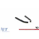 Extensii laterale Maxton Design potrivite pentru bara spate a pachetului M BMW G20, G21 după 2022, lac negru Performance AutoTuning