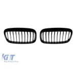 Grile rinichi negre potrivite pentru BMW Seria 2 F45, F46 după 2014 cu fante unice Performance AutoTuning