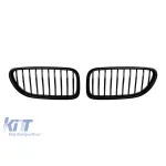 Grile rinichi negre potrivite pentru BMW Seria 6 F06 Gran Coupe, F12 Cabriolet, F13 Coupe 2011-2018 Performance AutoTuning