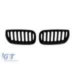 Grile rinichi negre potrivite pentru BMW X3 E83 2004-2007 Performance AutoTuning