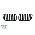 Grile rinichi negre potrivite pentru BMW X3 E83 2007-2010 Performance AutoTuning