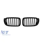 Grile rinichi negre potrivite pentru BMW X3 F25 2014-2017, X4 F26 2014-2018 Performance AutoTuning