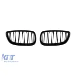 Grile rinichi negre tip M3 potrivite pentru BMW Seria 3 E92 coupe, E93 cabrio 2006-2009 Performance AutoTuning