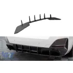 Adăugare Maxton Design pentru difuzor potrivit pentru BMW i4 G26 cu pachet M după 2021, negru mat Performance AutoTuning